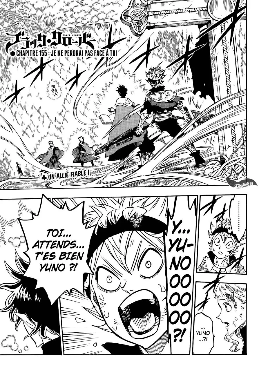 Black Clover – Chapitre 155 – Page 1 Black Clover – Chapitre 155 – Page 1