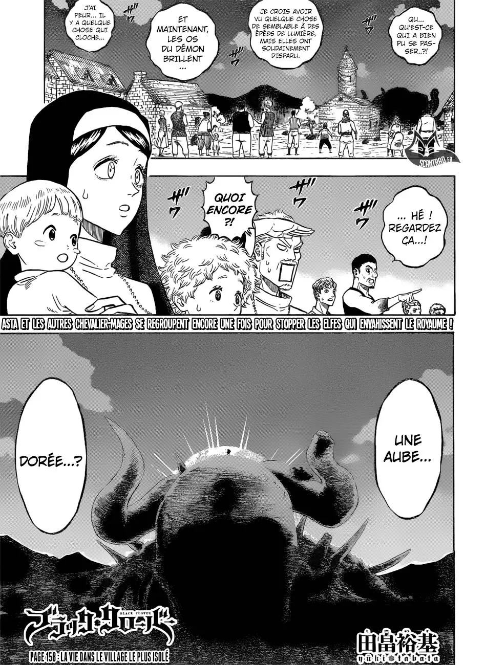 Black Clover – Chapitre 158 – Page 1 Black Clover – Chapitre 158 – Page 1