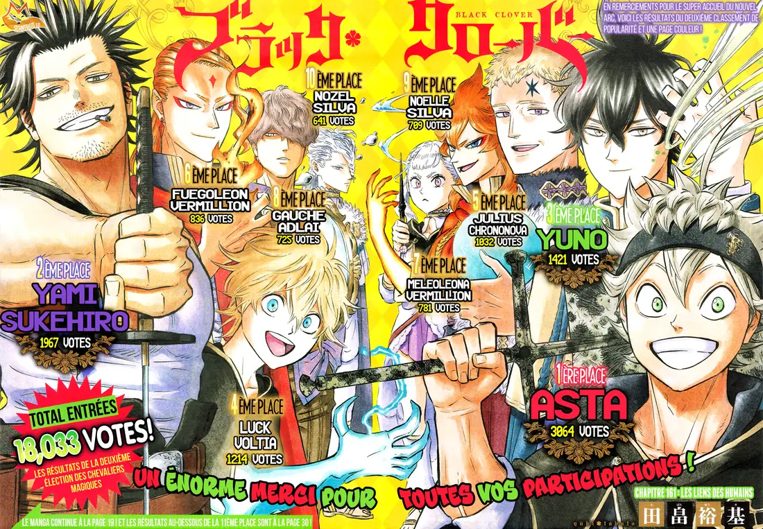 Black Clover – Chapitre 161 – Page 1 Black Clover – Chapitre 161 – Page 1