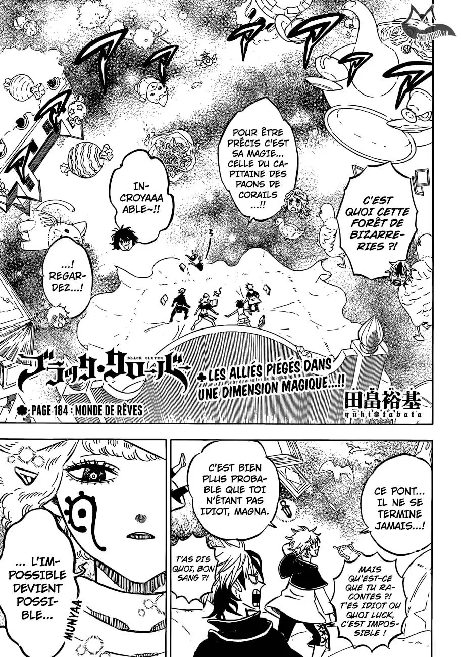 Black Clover – Chapitre 184 – Page 1 Black Clover – Chapitre 184 – Page 1