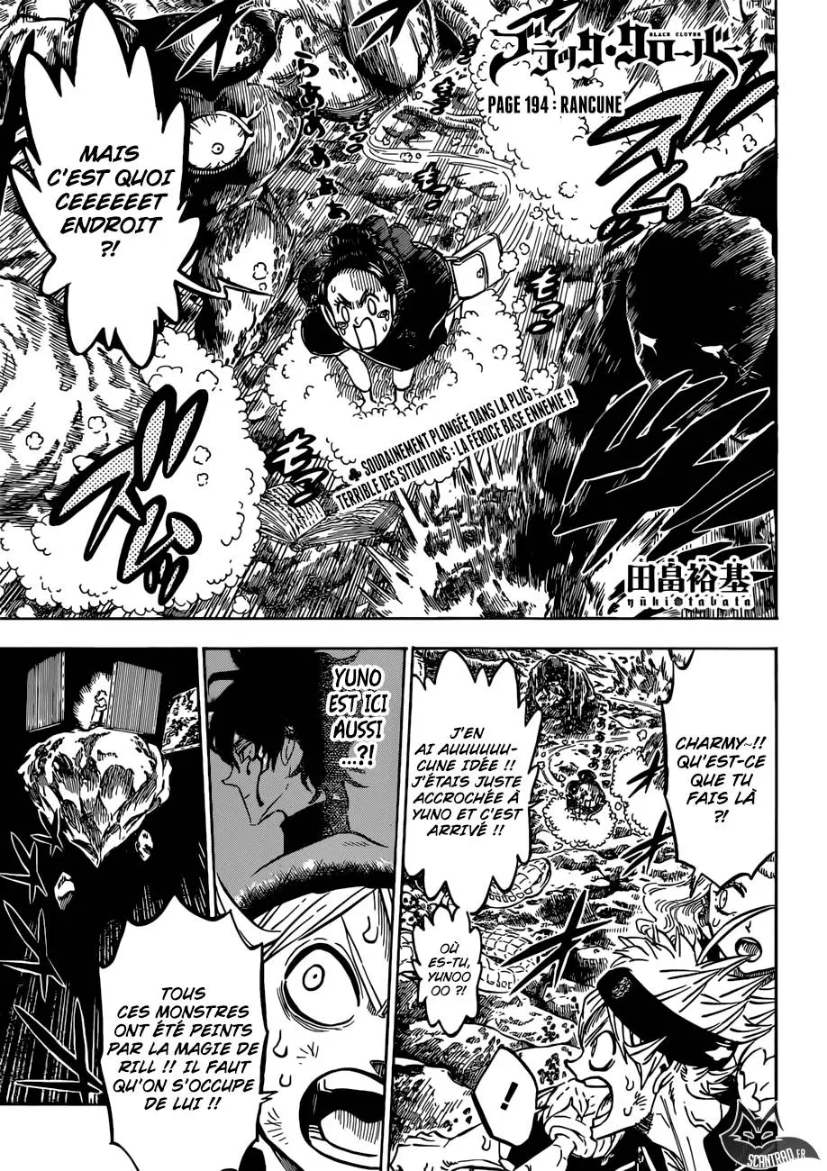Black Clover – Chapitre 194 – Page 1 Black Clover – Chapitre 194 – Page 1