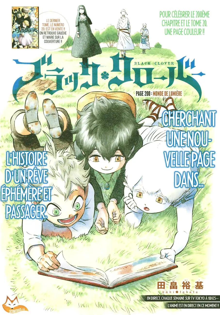 Black Clover – Chapitre 200 – Page 1 Black Clover – Chapitre 200 – Page 1