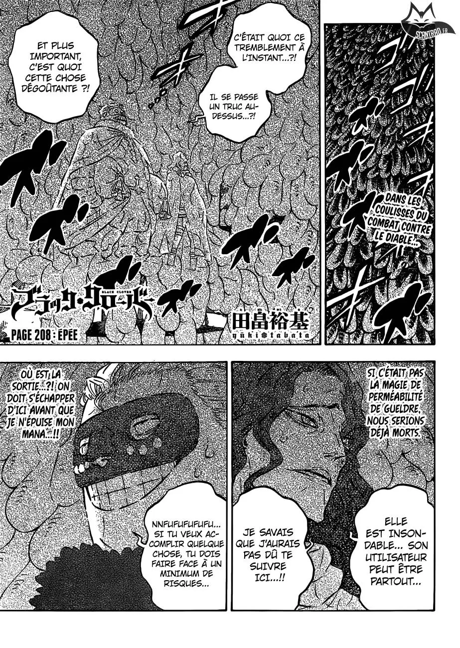 Black Clover – Chapitre 208 – Page 1 Black Clover – Chapitre 208 – Page 1