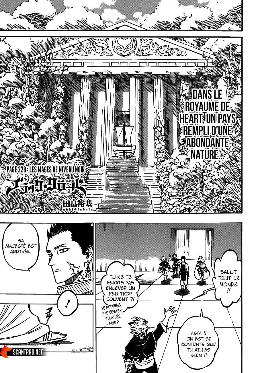 Black Clover – Chapitre 228 – Page 1 Black Clover – Chapitre 228 – Page 1