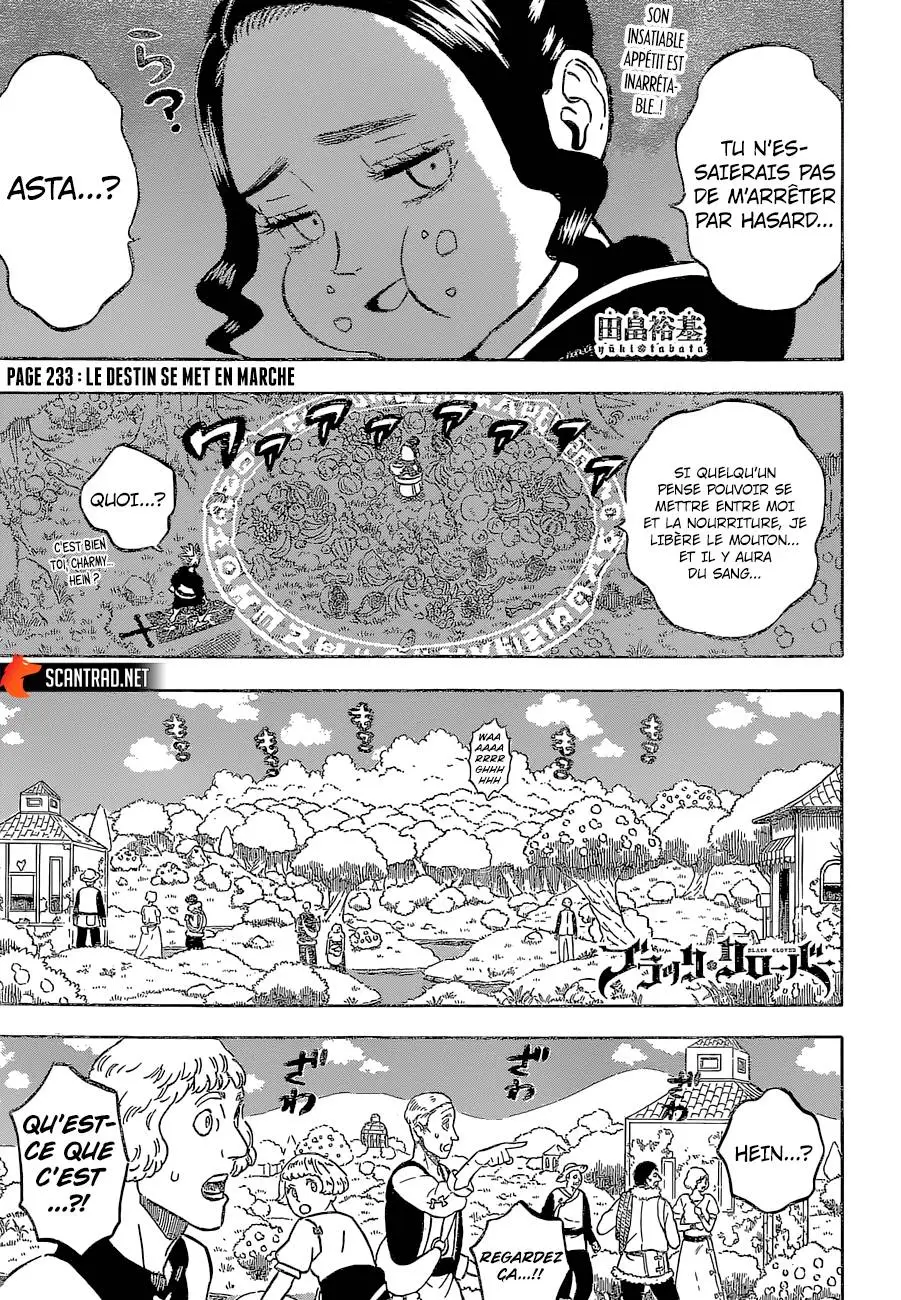 Black Clover – Chapitre 233 – Page 1 Black Clover – Chapitre 233 – Page 1