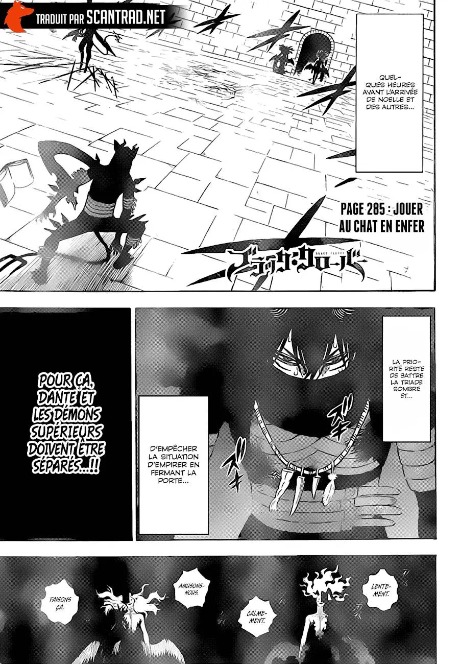 Black Clover – Chapitre 285 – Page 1 Black Clover – Chapitre 285 – Page 1