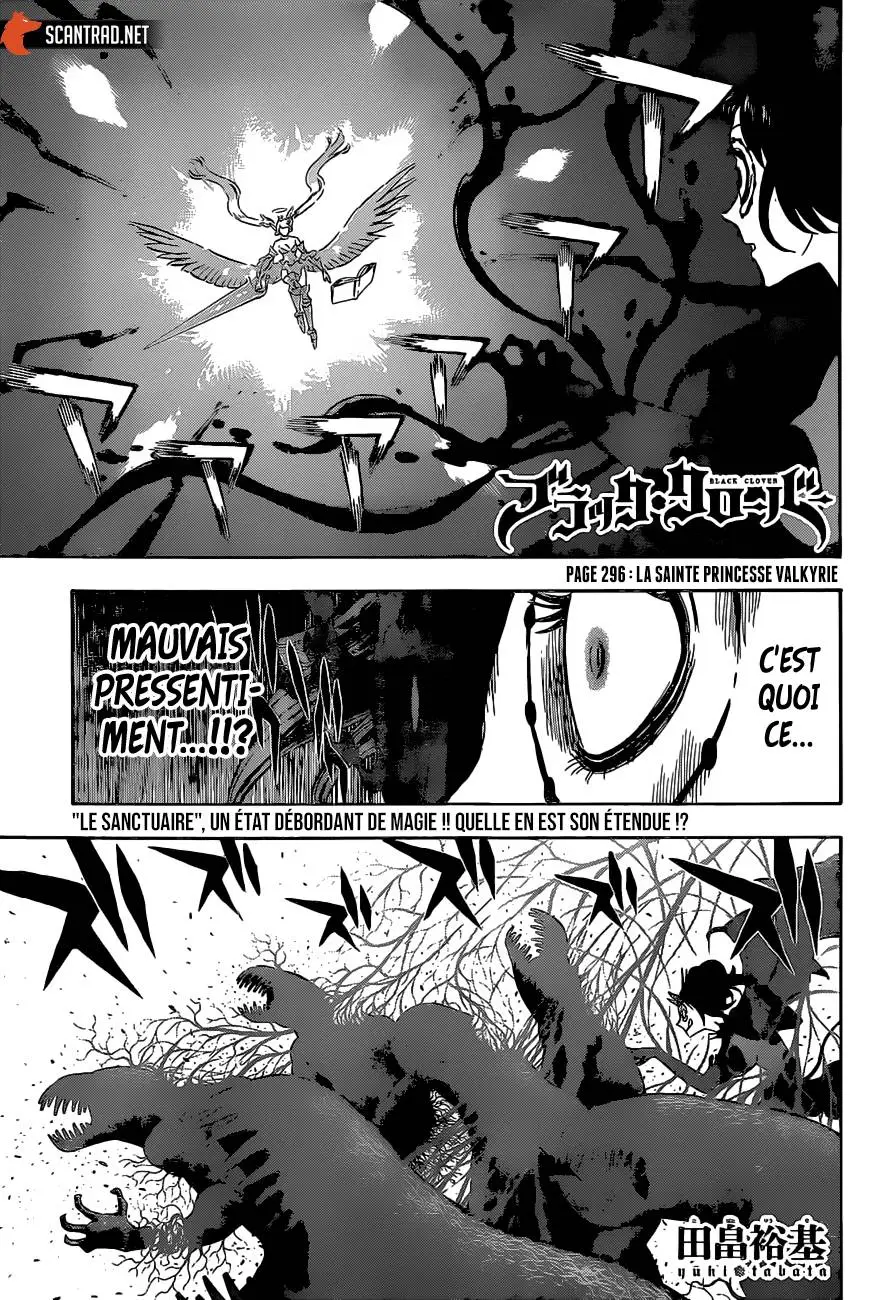 Black Clover – Chapitre 296 – Page 1 Black Clover – Chapitre 296 – Page 1