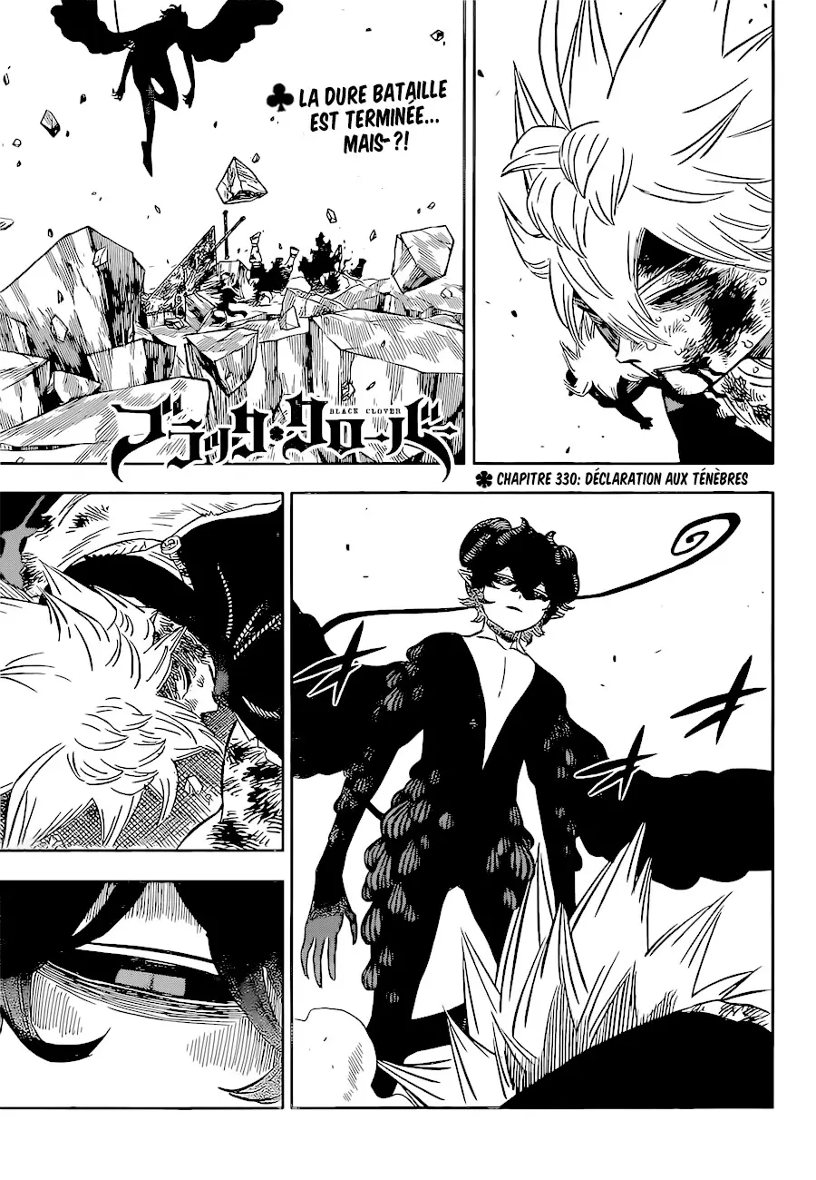 Black Clover – Chapitre 330 – Page 1 Black Clover – Chapitre 330 – Page 1