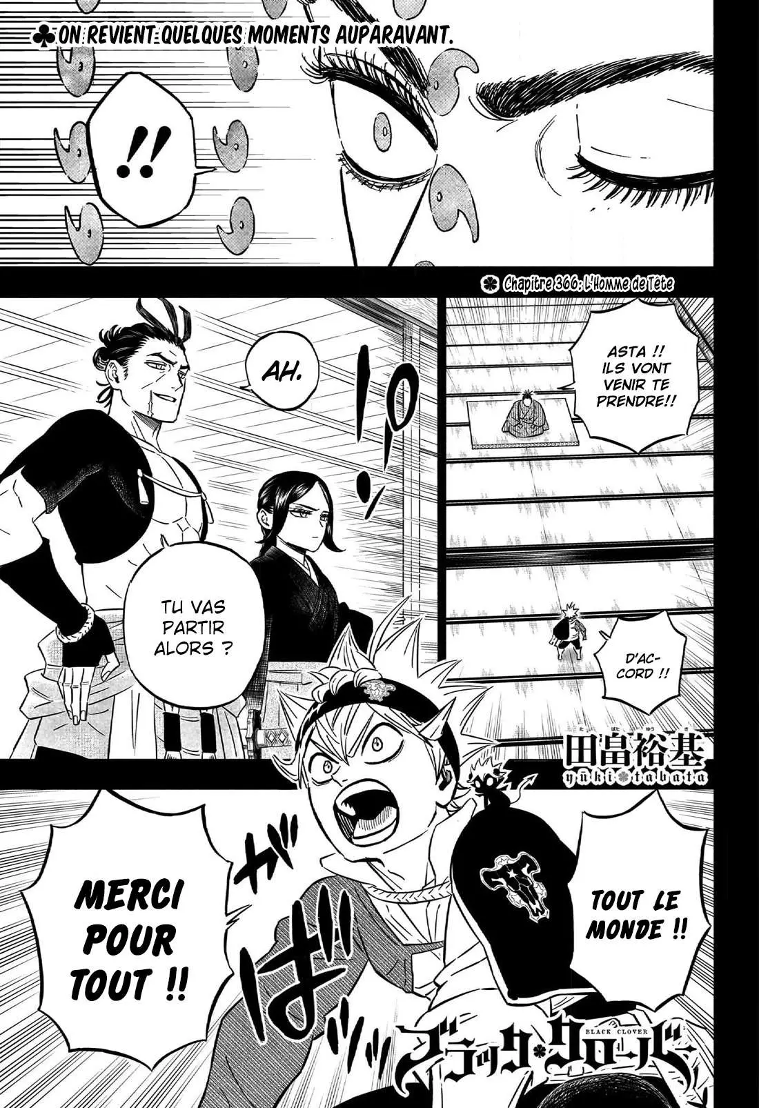 Black Clover – Chapitre 366 – Page 1 Black Clover – Chapitre 366 – Page 1