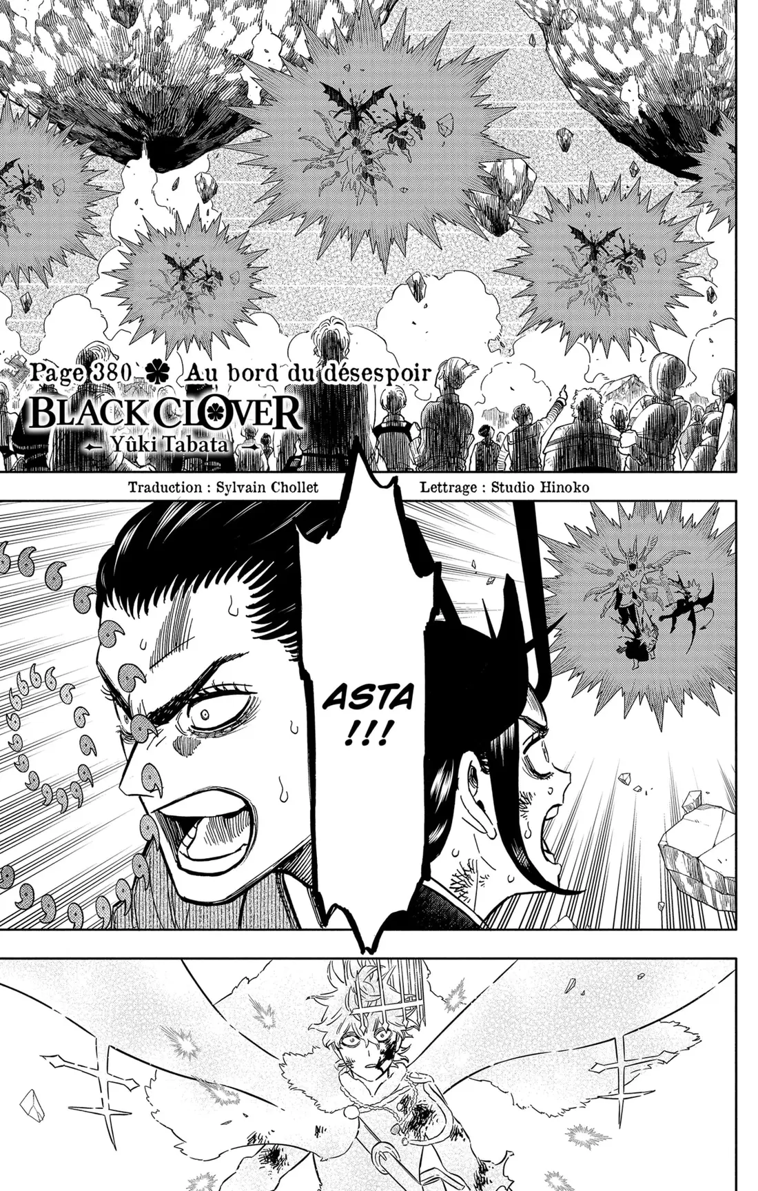 Black Clover – Chapitre 380 – Page 1 Black Clover – Chapitre 380 – Page 1